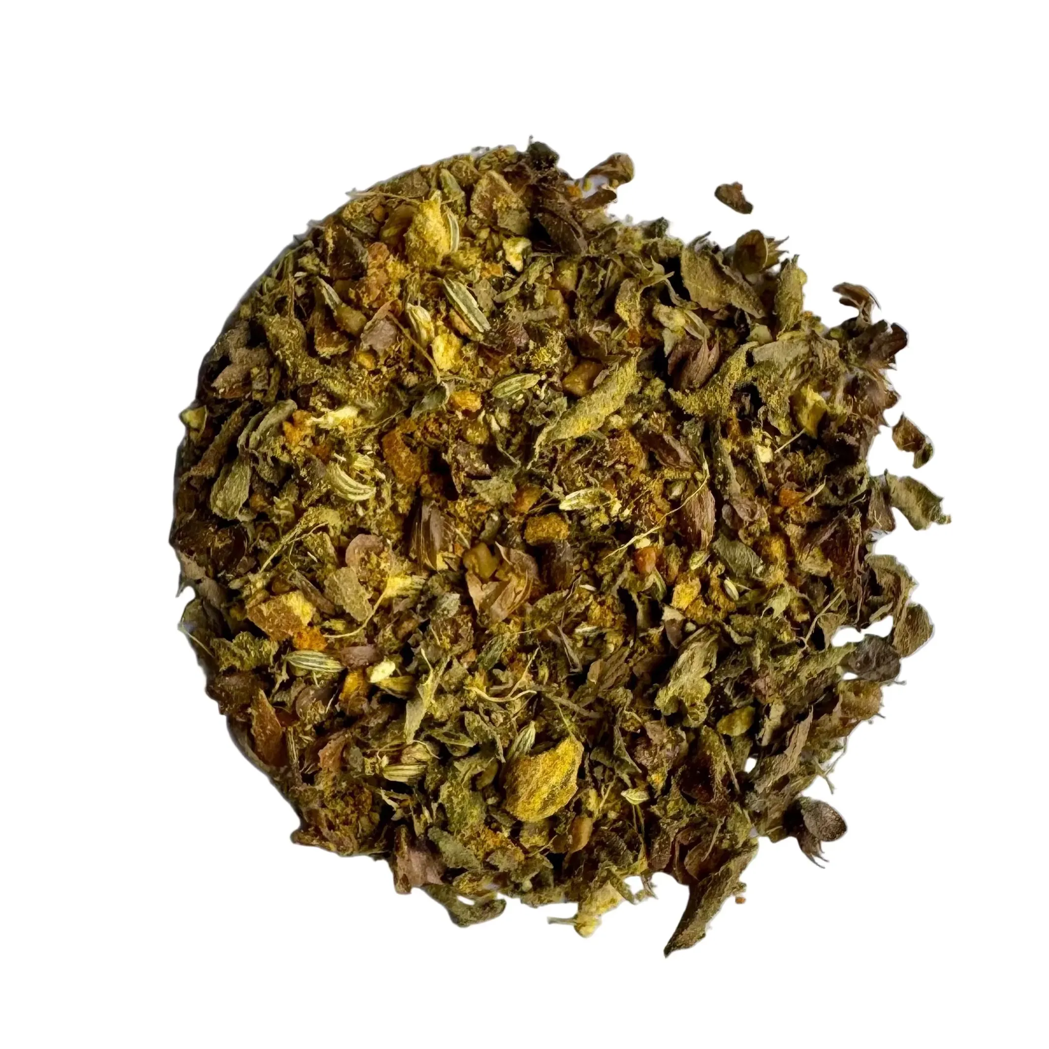 Tulsi Turmeric Ginger, dry leaves